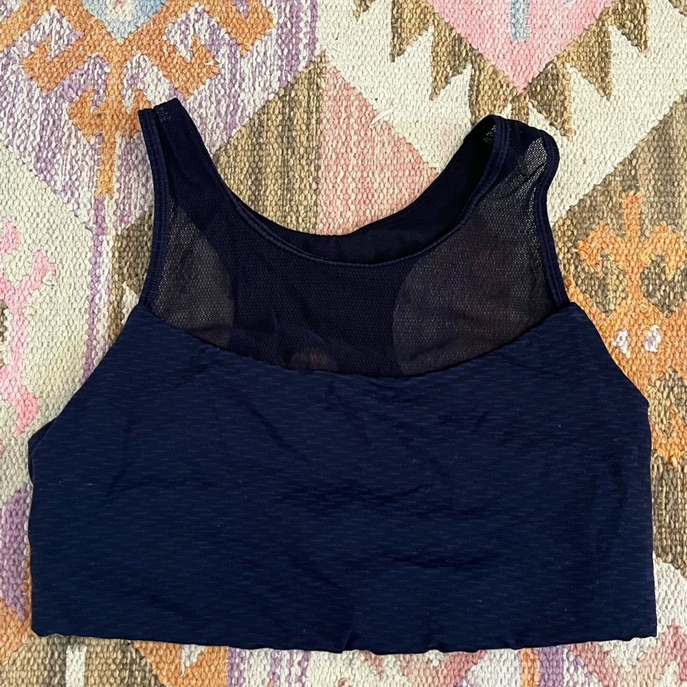 Lululemon mesh high neck sports bra